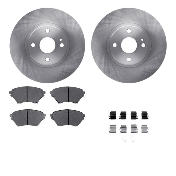 Dynamic Friction Co 6512-80172, Rotors with 5000 Advanced Brake Pads includes Hardware 6512-80172